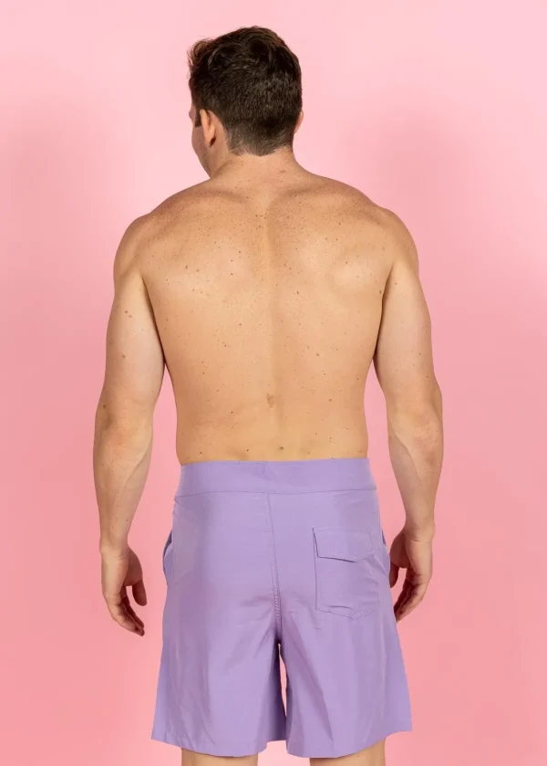 Dusty Purple | Mens Swim Trunks
