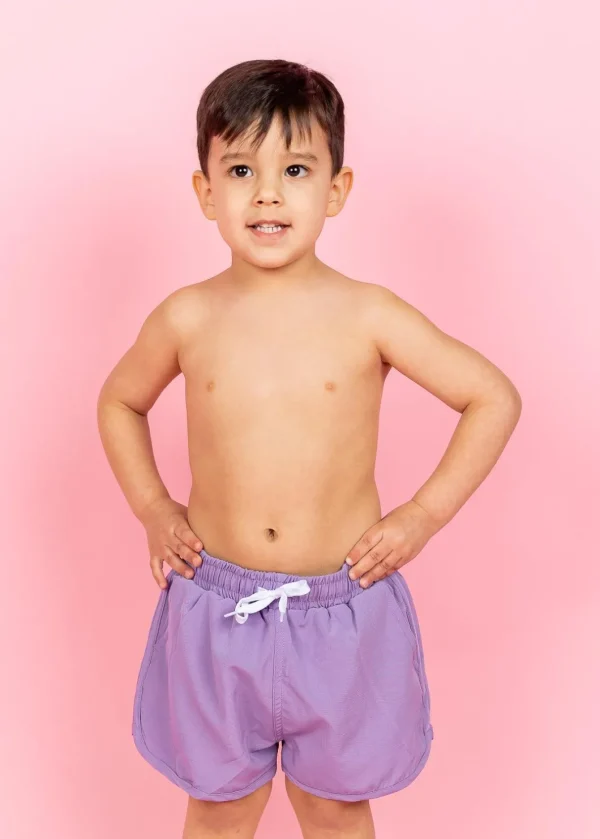 Dusty Purple | Mini Retro Shorties