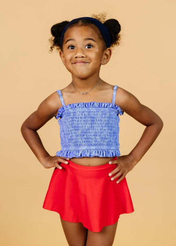 Elegant Floral | Mini Bandeau Top