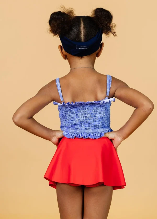 Elegant Floral | Mini Bandeau Top