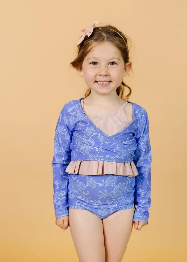 Elegant Floral | Mini High-Waisted Bottoms