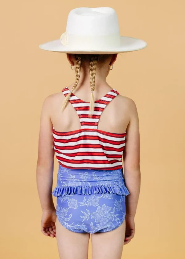 Elegant Floral | Mini Mid-Ruffle Bottoms