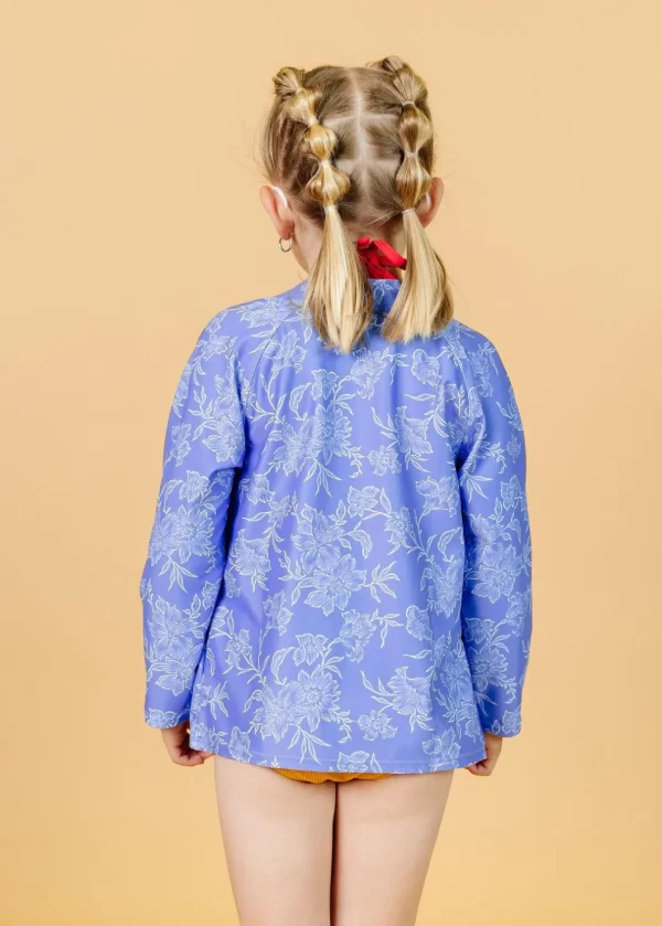 Elegant Floral | Mini Rashguard Top (Unisex)