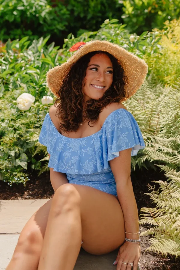 Elegant Floral | Ruffled Around Top