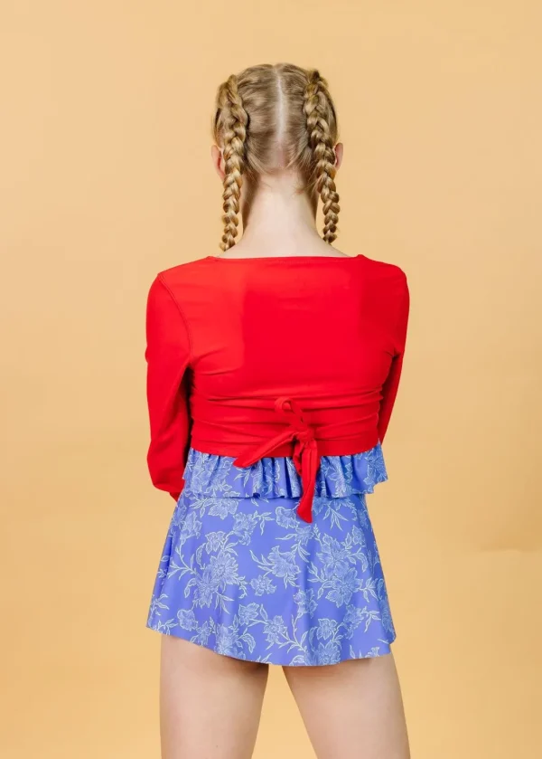 Elegant Floral | Youth Who Wears Short Skirts