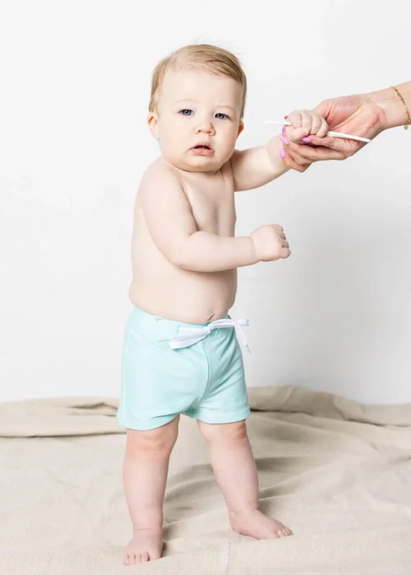 Fresh Mint | Baby Euro Shorts