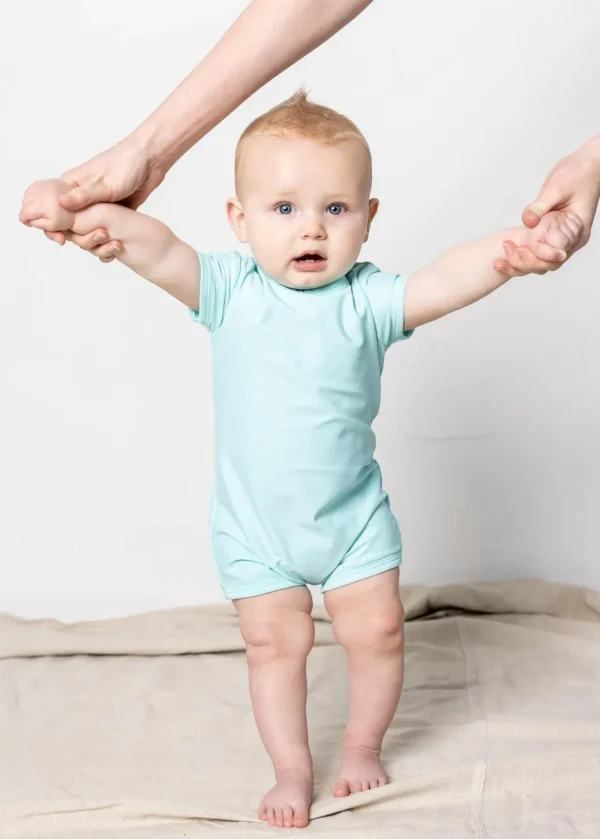 Fresh Mint | Baby Shorties Rashguard (Unisex)