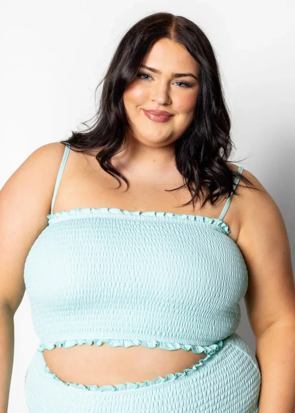 Fresh Mint | Bandeau Top