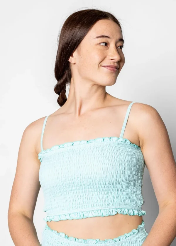 Fresh Mint | Bandeau Top