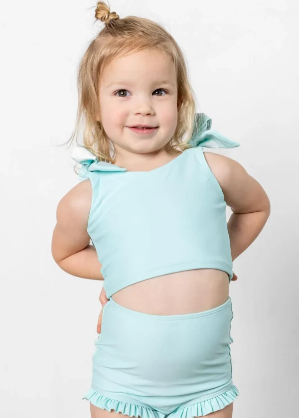 Fresh Mint | Mini All Ruffled Up Bottoms