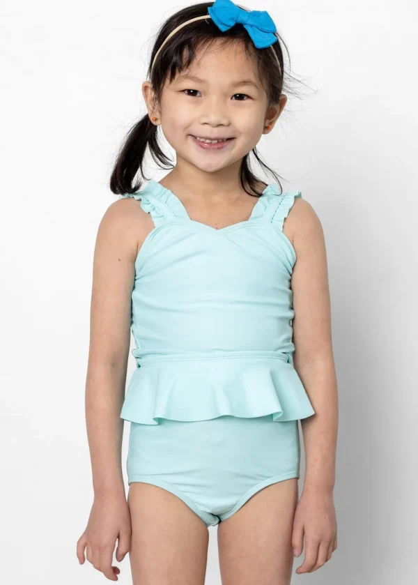 Fresh Mint | Mini Peplum Bottoms