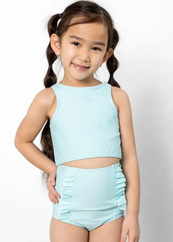 Fresh Mint | Mini Racer Back Top