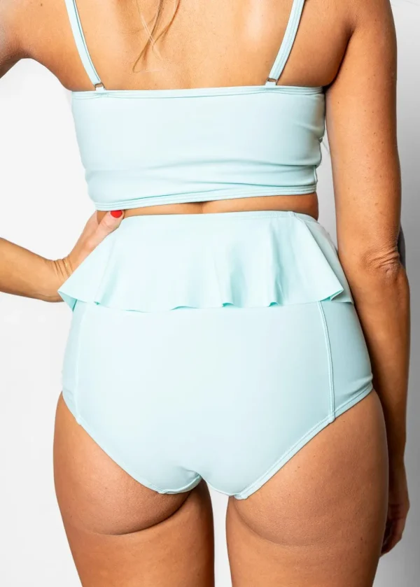 Fresh Mint | Peplum Bottoms