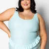 Fresh Mint | Skirted One-Piece
