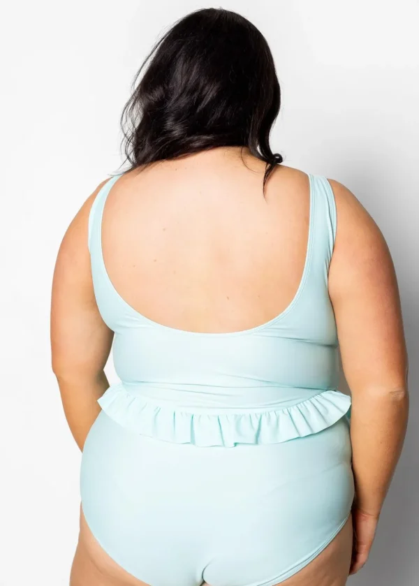 Fresh Mint | Skirted One-Piece
