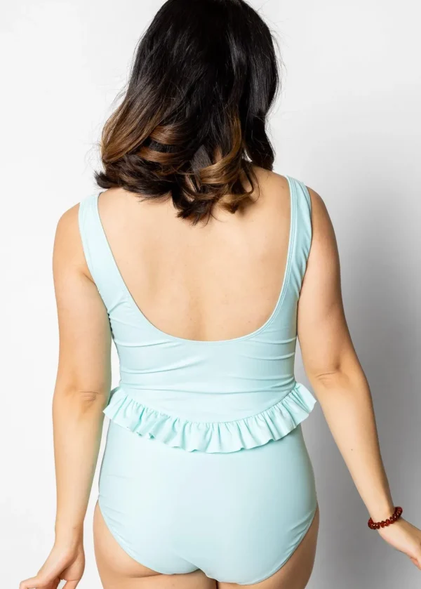 Fresh Mint | Skirted One-Piece