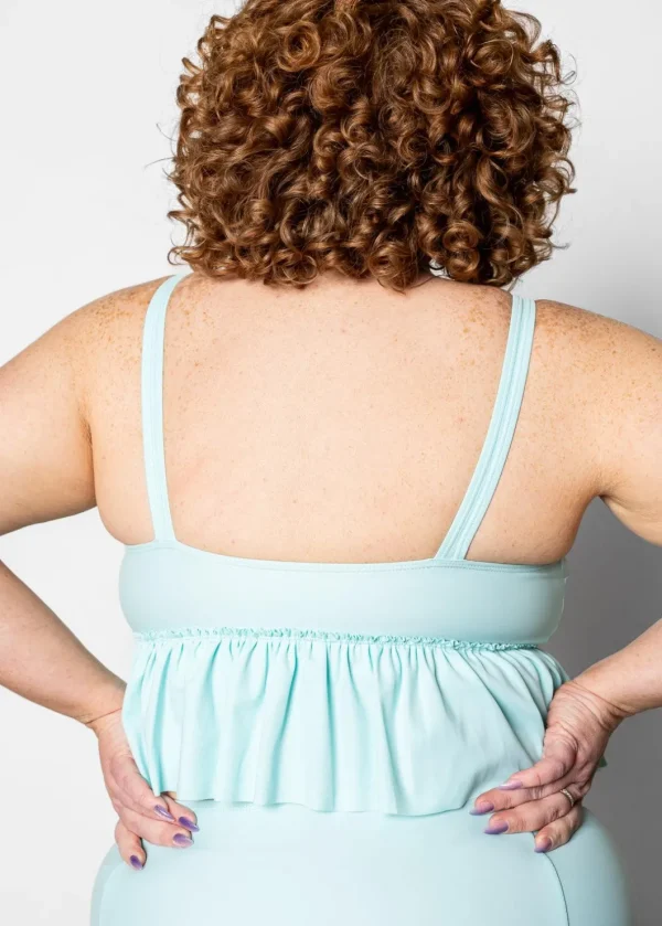 Fresh Mint | V-Neck Top