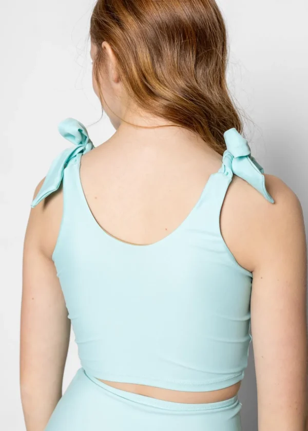 Fresh Mint | Youth Knot Top