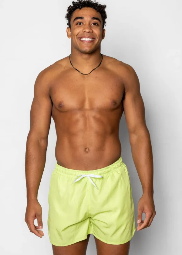 Glow Green | Mens Retro Shorties 2.0