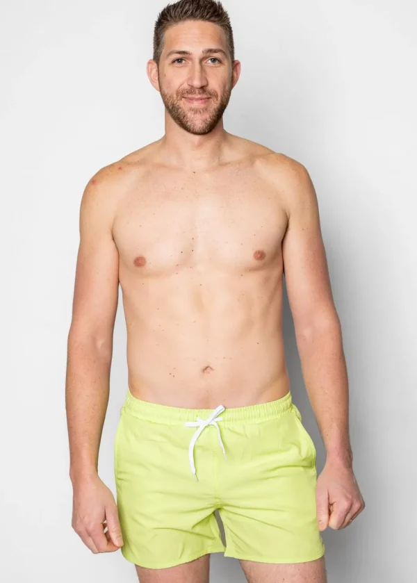 Glow Green | Mens Retro Shorties 2.0