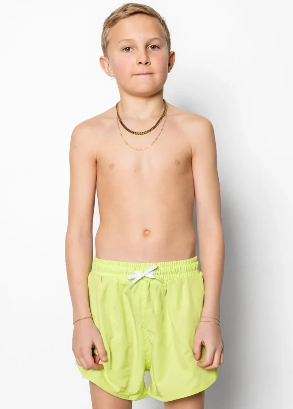Glow Green | Youth Retro Shorties