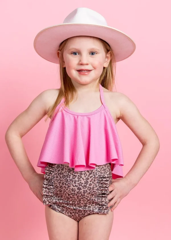 Jaguar | Mini Down in Front Ruffle Bottoms