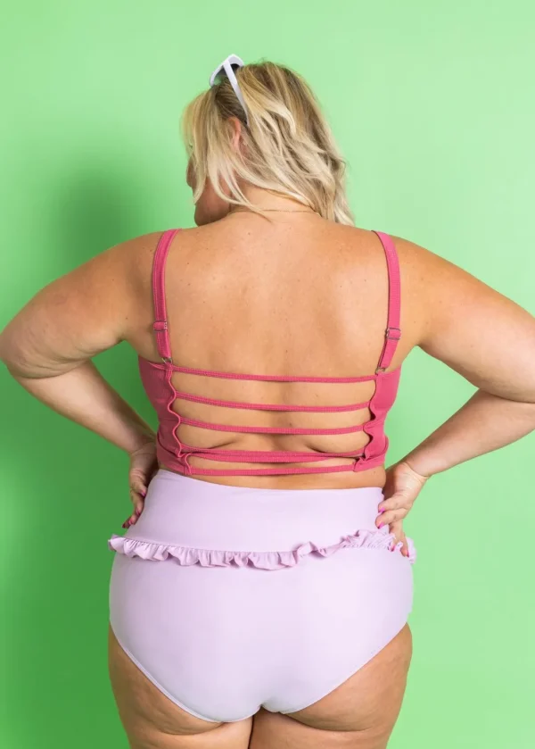 Just Lilac | Mid-Ruffle Bottoms
