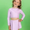 Just Lilac | Mini Wrap Top Rashguard