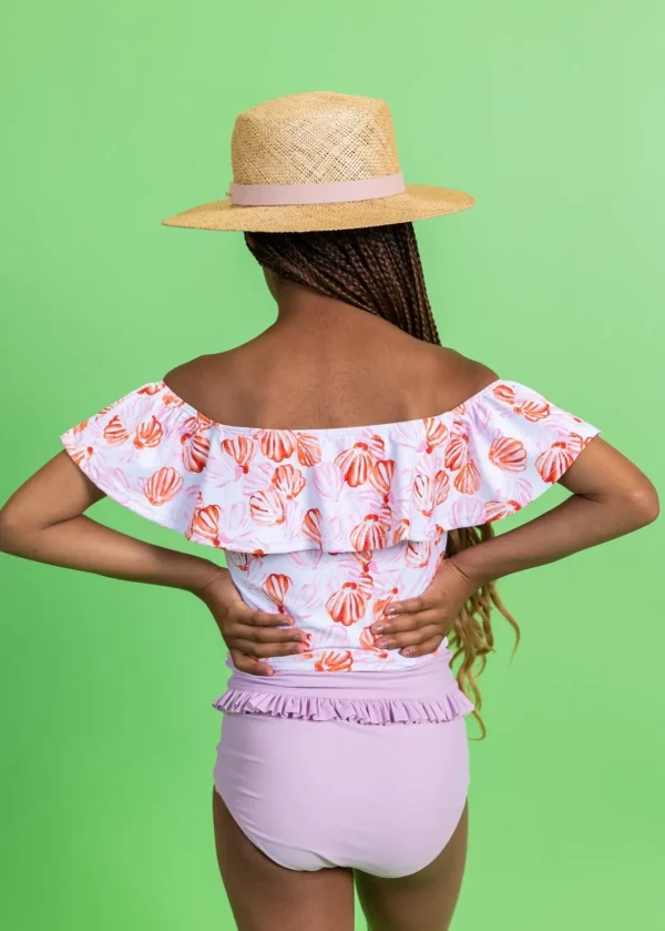 Just Lilac | Youth Mid-Ruffle Bottoms