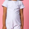 Light Blue Stripe | Mini Shorties Rashguard (Unisex)