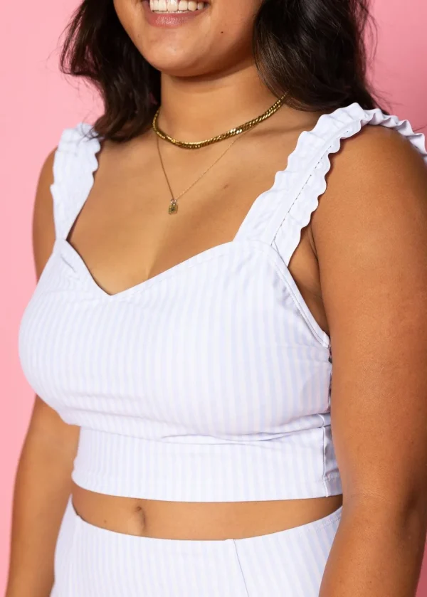 Light Blue Stripe | Ripple Top