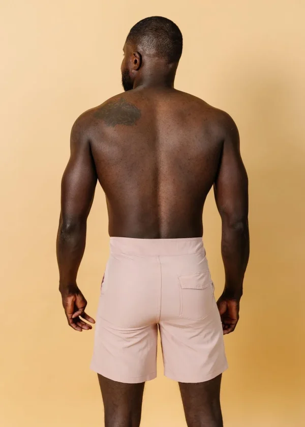Light Mauve | Mens Swim Trunks