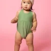 Meadow Green | Baby Romper One-Piece