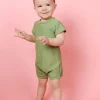 Meadow Green | Baby Shorties Rashguard (Unisex)