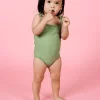 Meadow Green | Baby Simply One-Piece