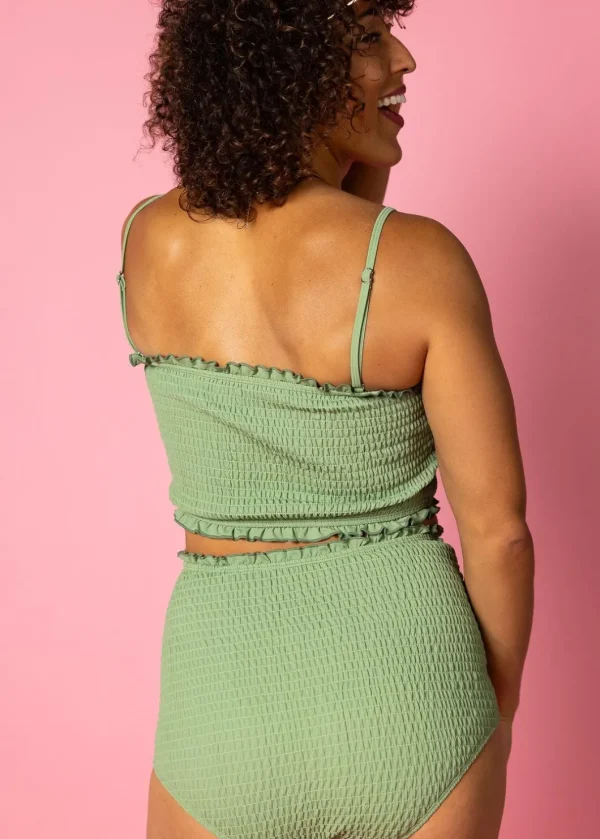 Meadow Green | Bandeau Top