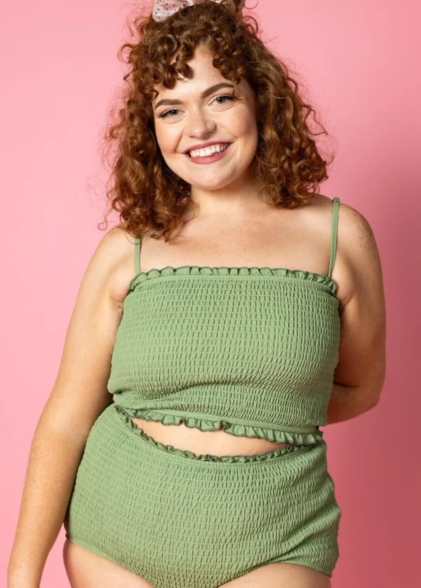 Meadow Green | Bandeau Top