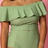 Meadow Green | High-Waisted Bottoms