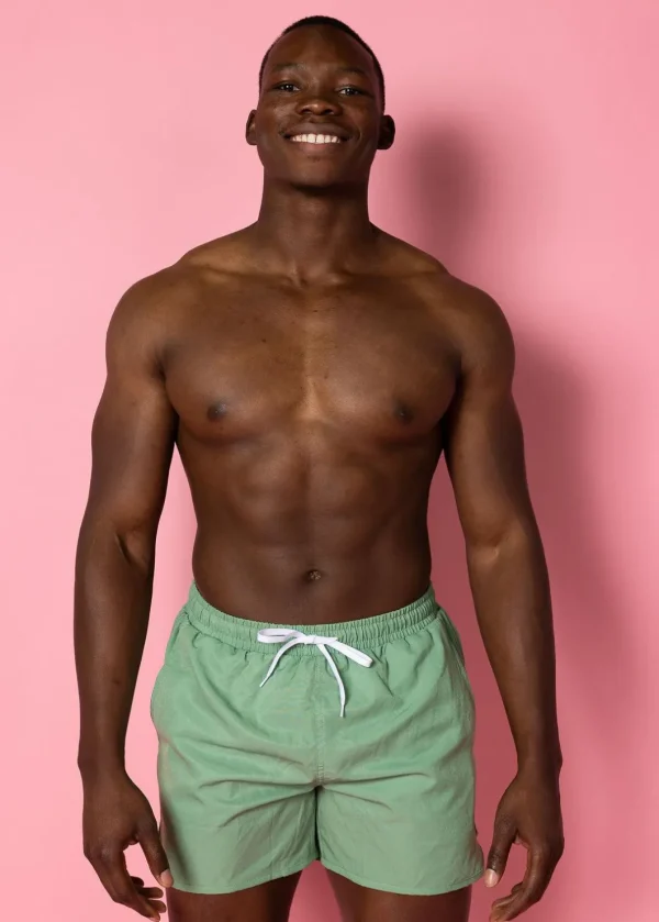 Meadow Green | Mens Retro Shorties
