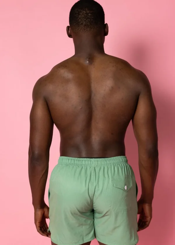 Meadow Green | Mens Retro Shorties