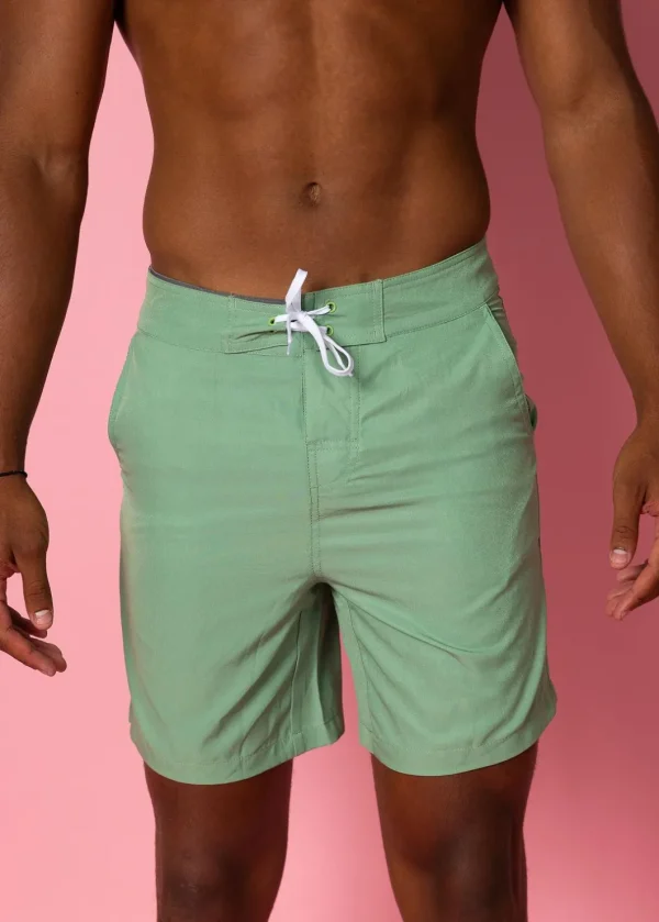 Meadow Green | Mens Swim Trunks