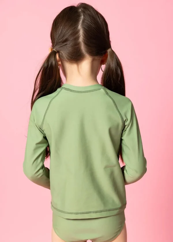 Meadow Green | Mini Rashguard Top (Unisex)