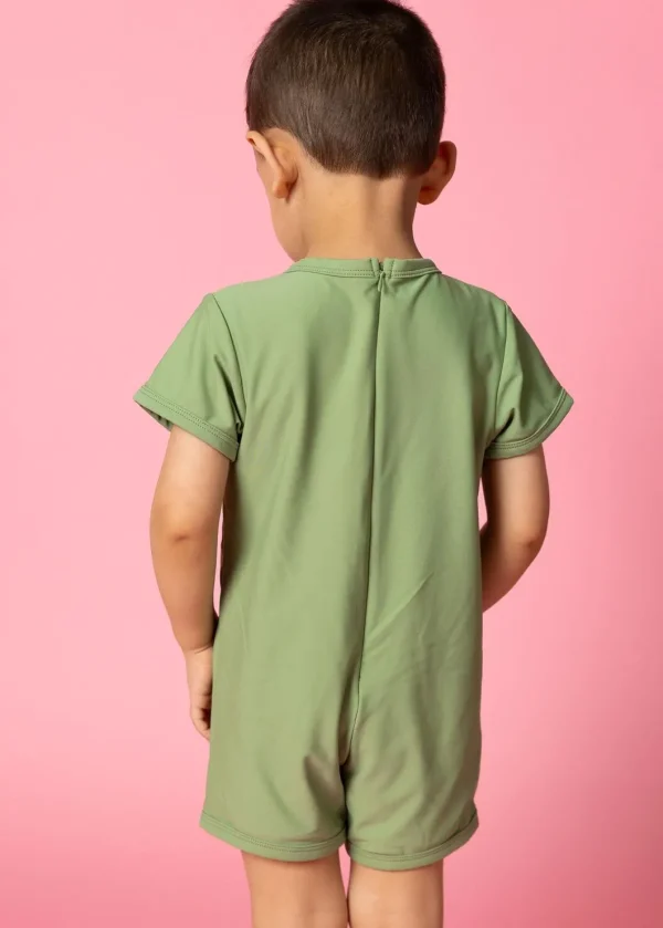 Meadow Green | Mini Shorties Rashguard (Unisex)