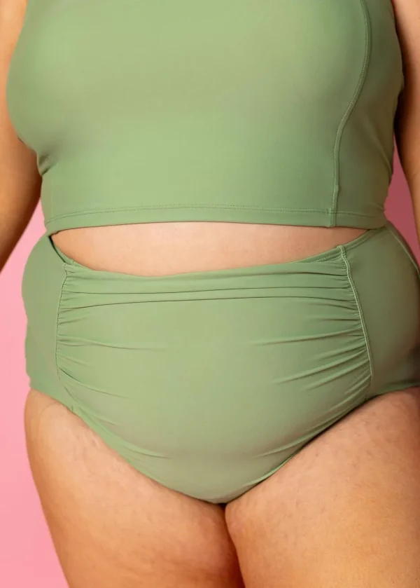 Meadow Green | Ruched Bottoms 2.0