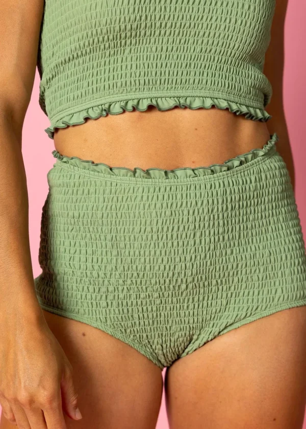 Meadow Green | Smocked Bottoms