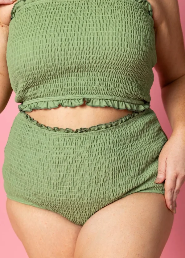 Meadow Green | Smocked Bottoms