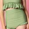 Meadow Green | Youth All Ruffled Up Bottoms