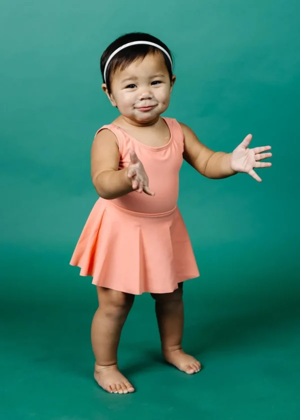 Melon | Baby Skirted One-Piece
