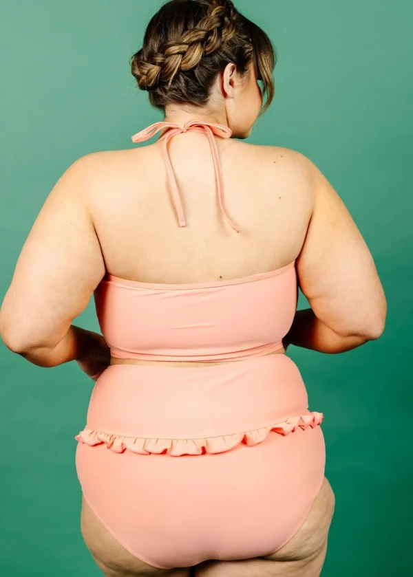 Melon | Mid-Ruffle Bottoms