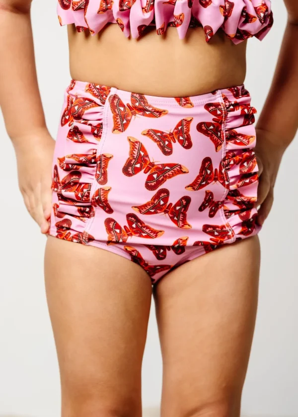 Metamorphosis | Mini Down in Front Ruffle Bottoms